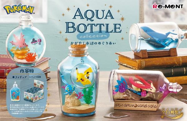 Pokemon Re-Ment Aqua Bottle Collection